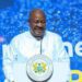 HE John Dramani Mahama, President of Ghana at First Sky Group End of Year Thanksgiving Service at AICC