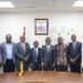 Hon. Kwabena Mintah Akandoh, Minister of Health with Investigation Committee