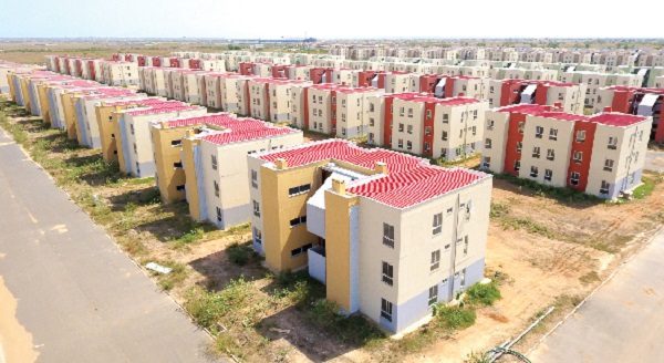 Government Seals Joint Venture to Complete Saglemi Housing Project 1 Aerial view of the Saglemi Housing Project