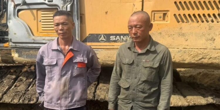 Chinese Illegal Miners