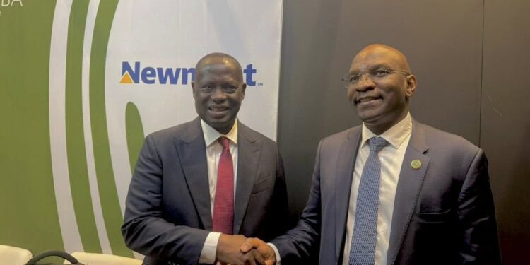 Lands Minister Engages Afreximbank for Minerals Sector Development 1 Hon. Armah-Kofi Buah with Mr. Denys Denya