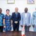 H.E. Pavel Bílek, Czech Ambassador, with Pharm. Kofi Nsiah-Poku, AGI President, and Representatives