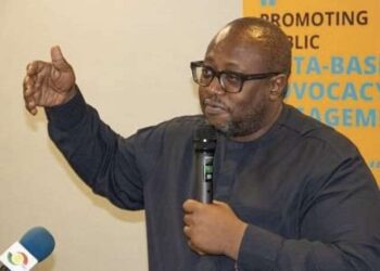 Director of Advocacy and Policy Engagement at CDD-Ghana, Dr Kojo Pumpuni Asante,