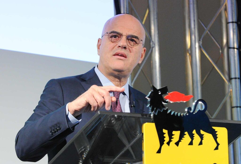 Eni CEO Claudio Descalzi 