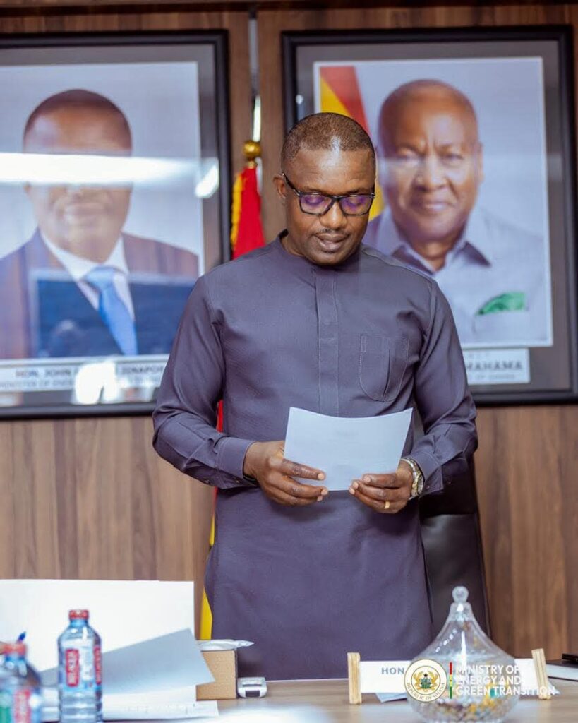 Dr John Abdulai Jinapor, Minister for Energy and Green Transition