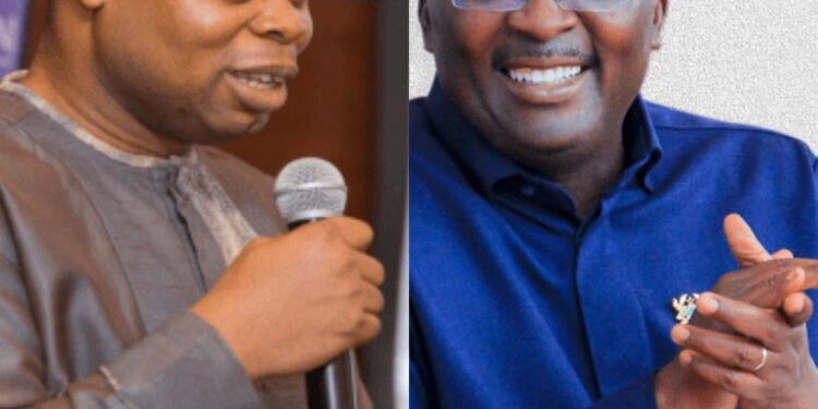 IMANI Boss Franklin Cudjoe and Dr Mahamudu Bawumia, NPP 2028 Flagbearer