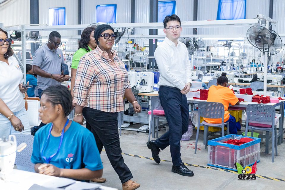 GFZA CEO Inspects Afienyas Industrial Growth Engine 3