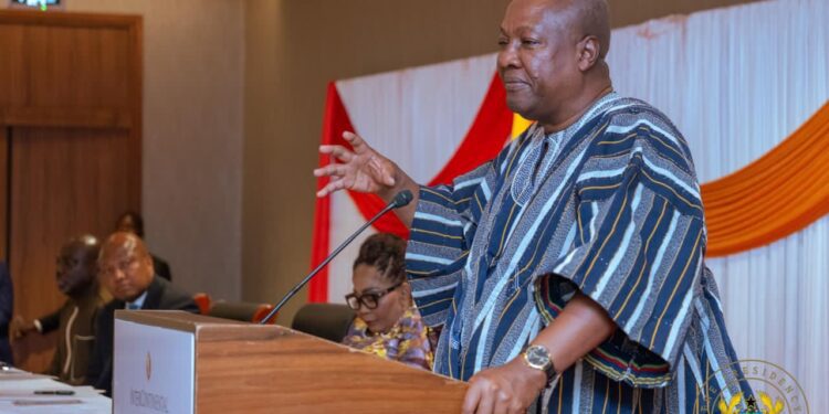 HE John Dramani Mahama, President of Ghana