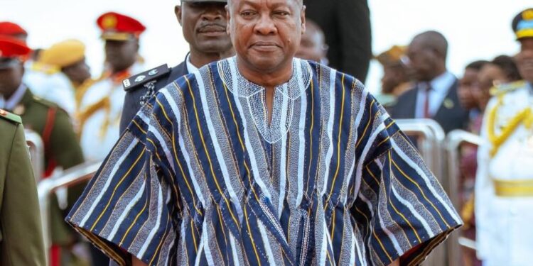 HE John Dramani Mahama, President of Ghana