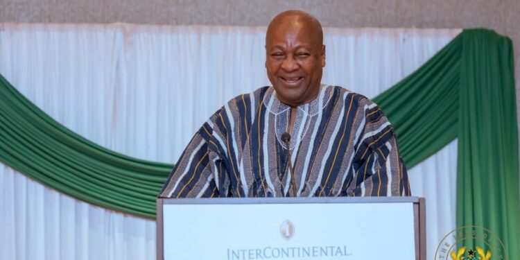 HE John Dramani Mahama, President of Ghana