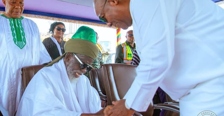 NDC Extends Ramadan Message to Muslim Community 1 President John Dramani Mahama and Chief Imam Osmanu Nuhu Sharubutu