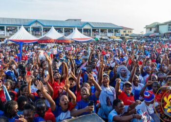 Supporters of the New Patriotic Party