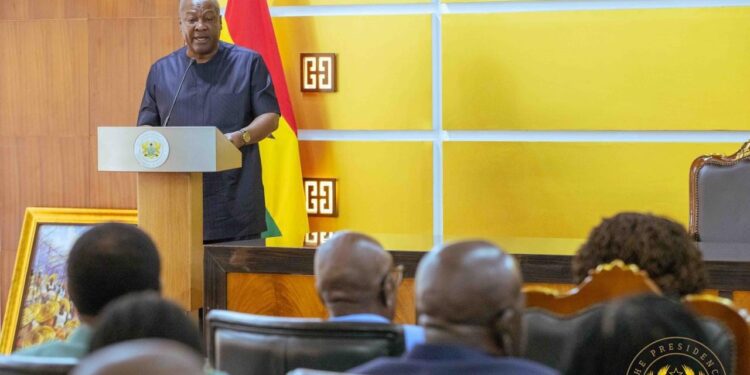 President John Dramani Mahama Inaugurates Presidential Advisory Group on Economy