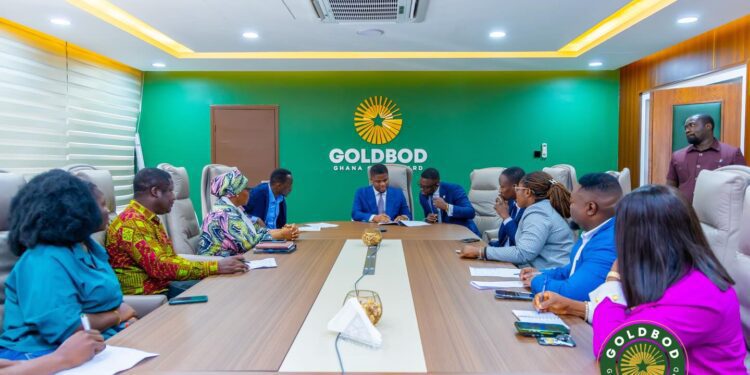 GoldBod CEO with GGSA Staff