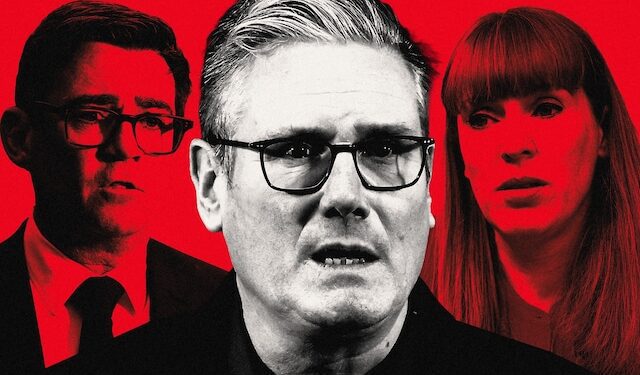 Burnham , Starmer and Rayner