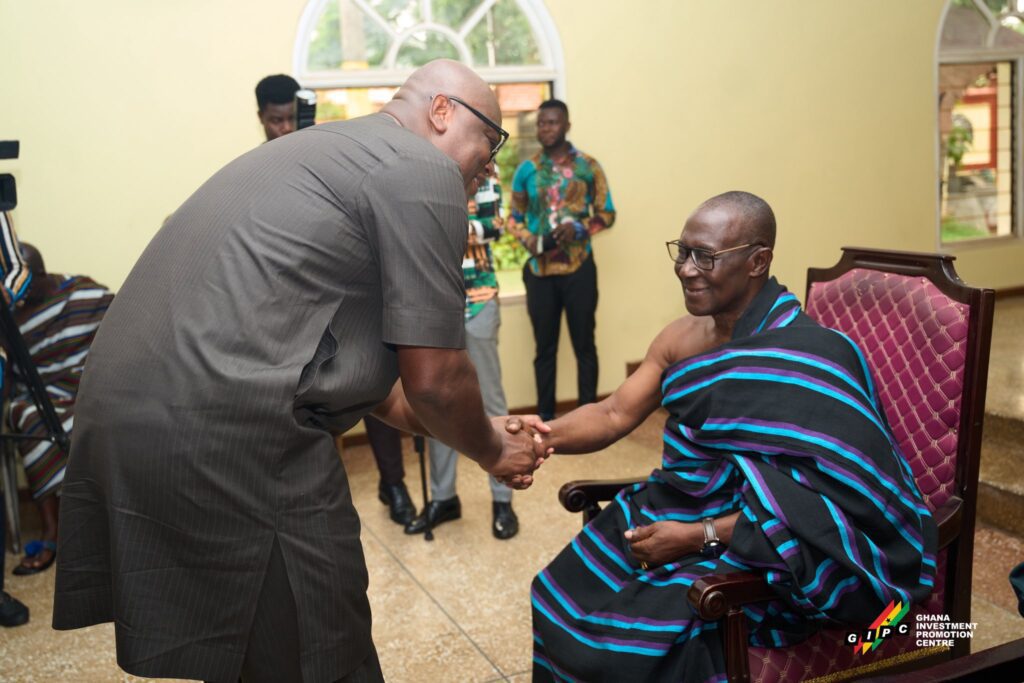 GIPC Seeks Asantehenes Blessing for Ashanti Investment Forum 1