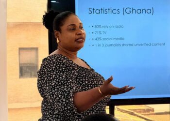 Vice President of the GJA, Rebecca Ekpe