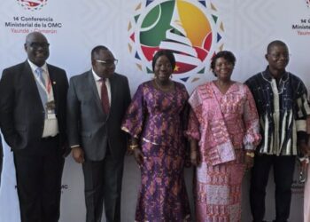 Hon. Elizabeth Ofosu-Adjare, Minister for Trade, Agribusiness and Industry at WTO MC14