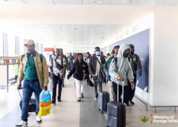 Ghanaians Returns from Israel