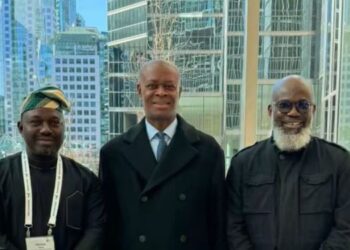 Hon. Yusif with PDAC Delegates