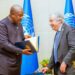 Ghana Demands UN Investigation After Missile Attack on Lebanon Force 14 President of Ghana, HE John Dramani Mahama and UN Secretary-General António Guterres