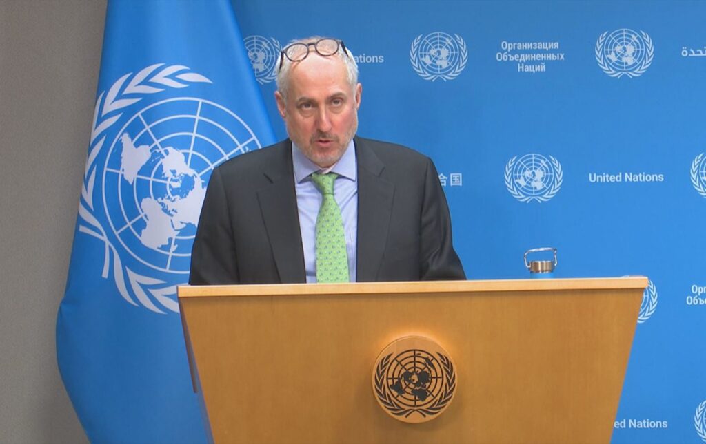 Rob Syfret head of the UN Mine Action Programme in Ethiopia