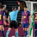 Pau Cubarsi been shown a red card in the UCL tie against Atletico Madrid at the Camp Nou
