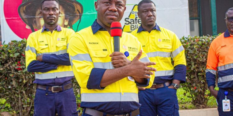 Patrick Appiah Mensah, the Managing Director of Heath Goldfields