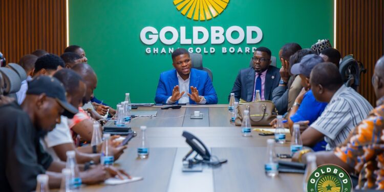 GoldBod with Small-Scale Miners Association