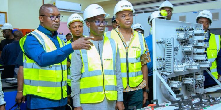 Hon. John Jinapor at Akosombo Substation