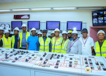 Hon. John Jinapor at Akosombo Substation