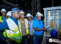 Hon. John Jinapor at Akosombo Substation