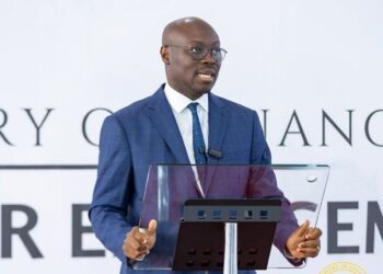 Ghana's Minister for Finance and acting Minister for  Defence, Dr. Cassiel Ato Forson