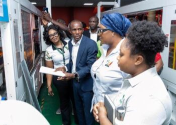 Dr. Mary Awusi, GFZA CEO, at Aburi Energy