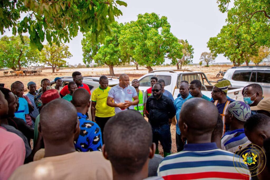 Dr. Peter Boamah Otokunor Director of the Presidential Initiative on Agriculture and Agribusiness in the Garu District 1