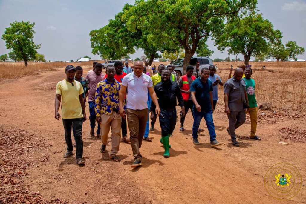Dr. Peter Boamah Otokunor Director of the Presidential Initiative on Agriculture and Agribusiness in the Garu District