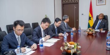 Foreign Affairs Minister, Okudzeto Ablakwa With Senior Envoys