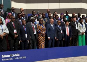 Ghana Secures FAO Backing for Industrial Aquaculture Drive 5 Hon. Emelia Arthur, Minister for Fisheries and Aquaculture Development, at the 34th FAO Ministerial Conference in Nouakchott, Mauritania