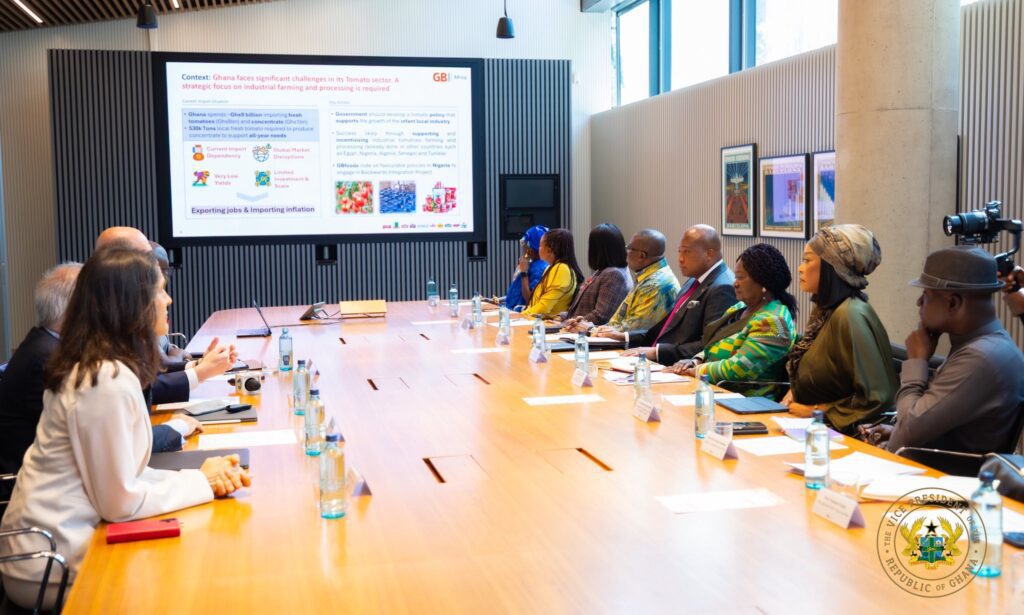 Ghanaian Delegation in Spain with GB Foods