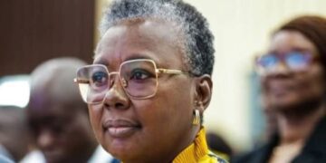 Hon. Emelia Arthur, Minister for Fisheries and Aquaculture Development