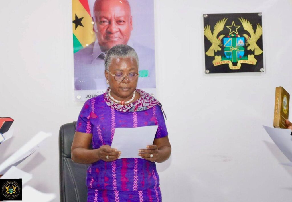 Hon. Emelia Arthur Minister for Fisheries and Aquaculture Development 2