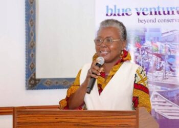 Hon. Emelia Arthur, Minister for Fisheries and Aquaculture Development