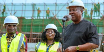 President Mahama Inspect La General Hospital