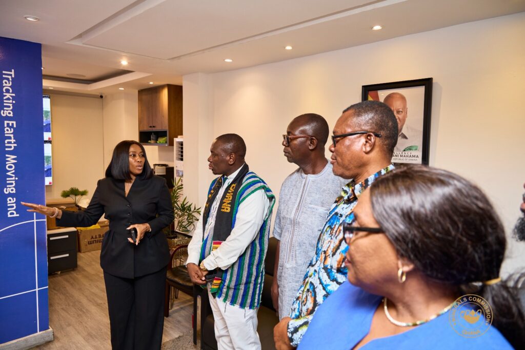 Sierra Leone Delegation Embarks on Study Tour of Minerals Commission 17