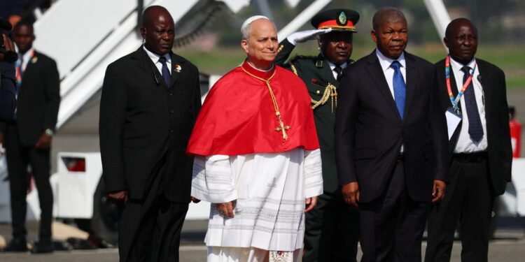 Pope Leo XIV in Angola