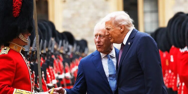 King Charles to Proceed With US Visit Amid Security Concerns 1 US President, Donald Trump with King Charles III