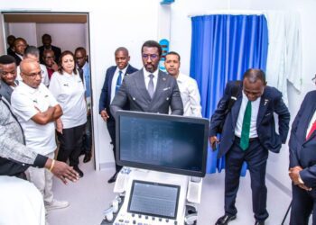 Dr. Prince Pambo along with other CAF medical committee members at the CAF medical committee meeting in Lomé, Togo.