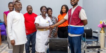 Qatar Charity makes wheelchair donation to Korle Bu hospital
