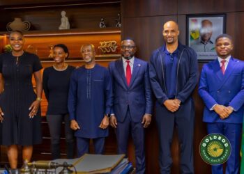 GoldBod Staff with Boris Kodjoe