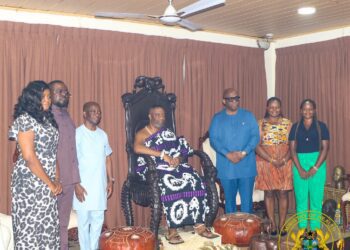 Ga Manste With Senior Government Health Officials